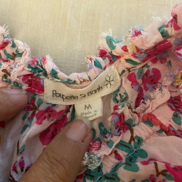 Poupette St Barth Ivy Lace Trimmed Mini Dress (1) - Picture 9 of 10